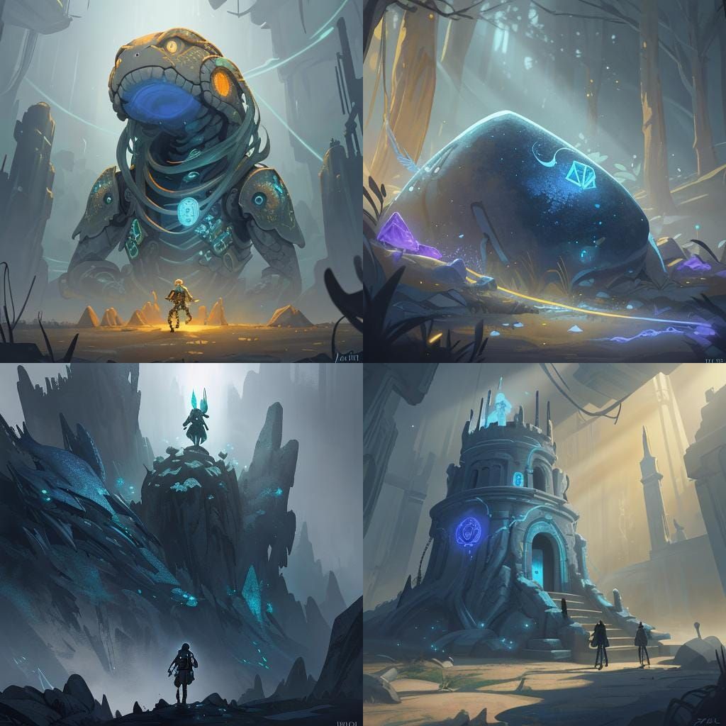 Cybernetic Serpent with Human Upper Body