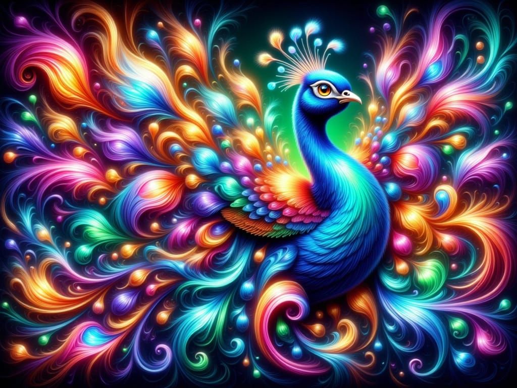 Color peacock 7