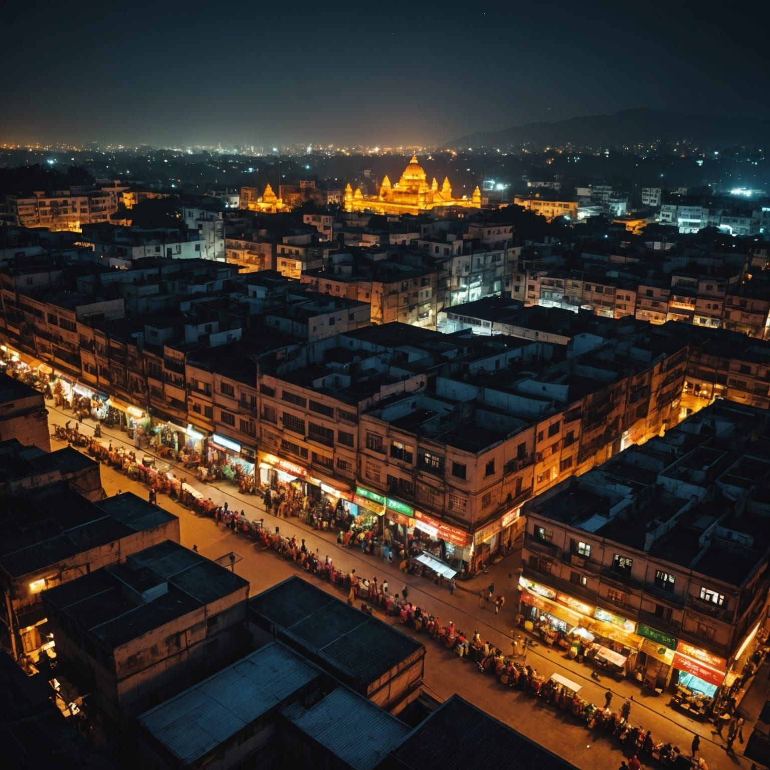 Spectacular Diwali Night in Varanasi: Hyperrealistic Image
