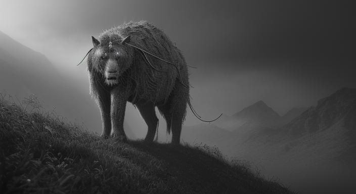 Meaning of Life: Hyperrealistic AI Generated Image