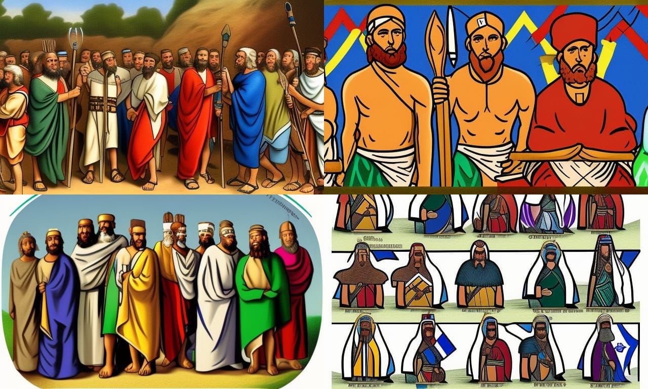12 tribes of Israel ๐ฎ๐ฑ