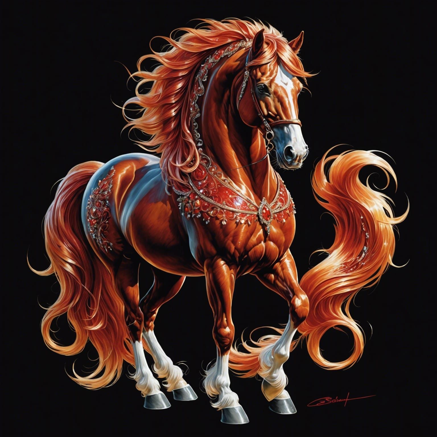 A beautiful 3D fullbody photorealistic hyperrealistic elabor...
