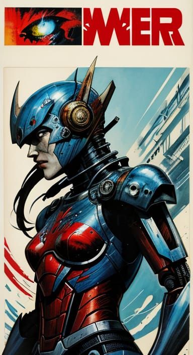 Surreal Comic Book Cover Art in the Style of Kent Williams