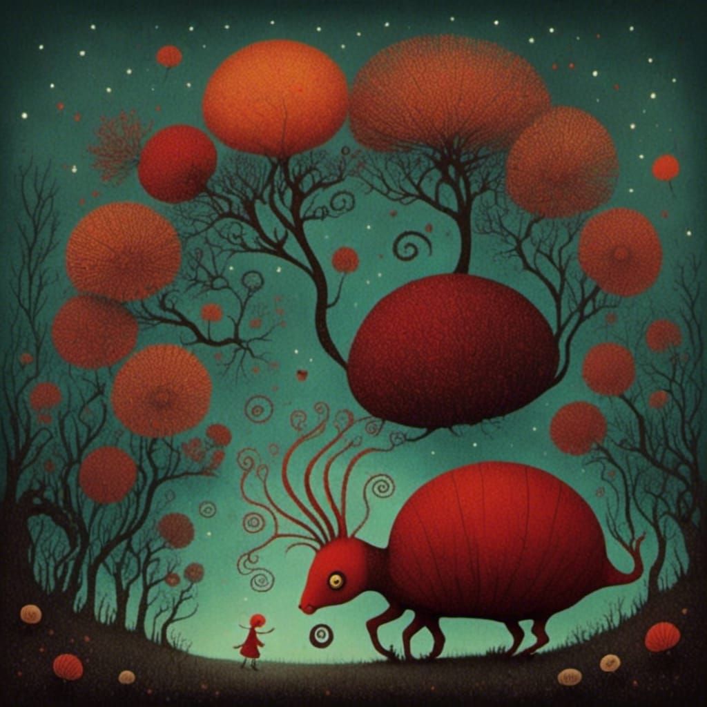 Evocative Portrait Inspired by Crawdad Song LoRA