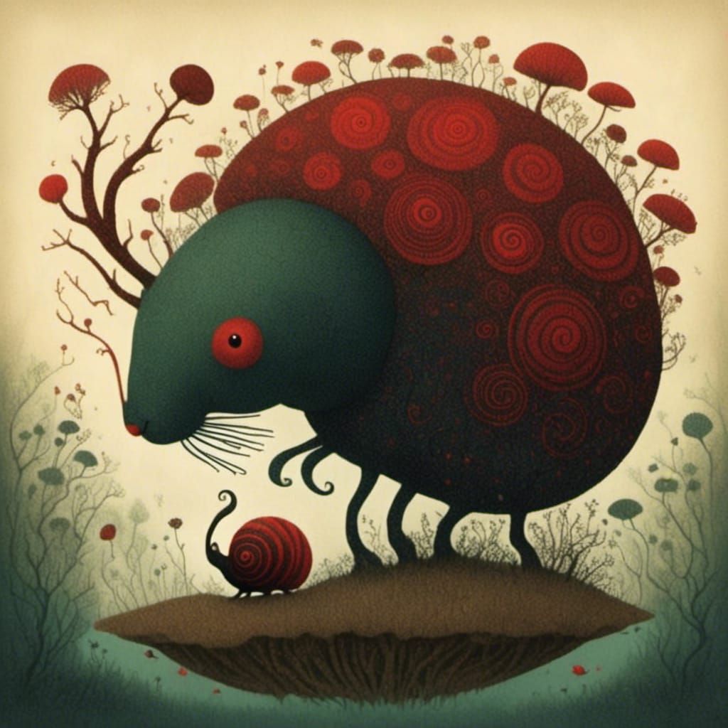 LoRA Inspired Digital Art