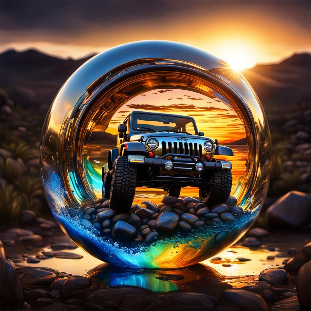 masterpiece, hyperdetailed, Hyperrealistic, glass shiny with...