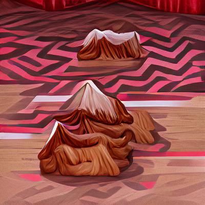 Eerie Landscape Evokes Dreamlike Mystery