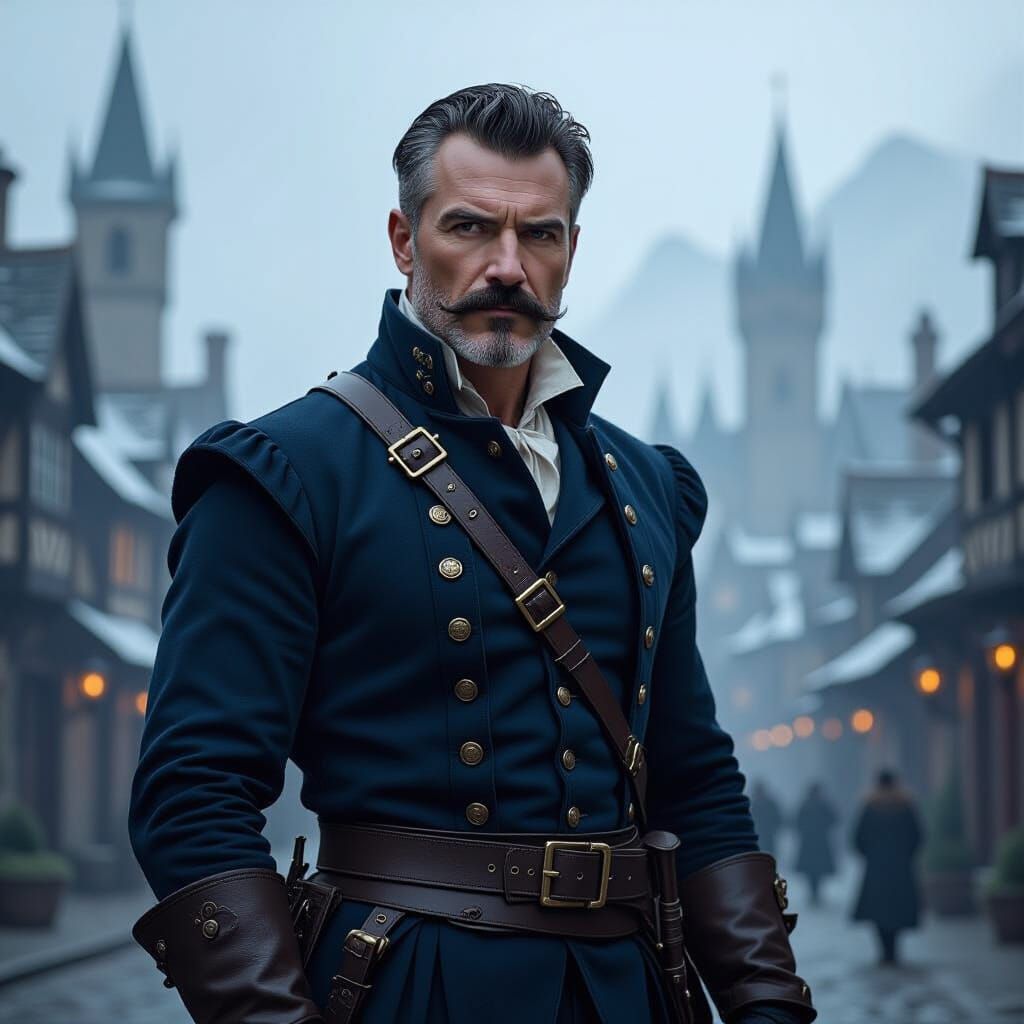 Captain on patrol...