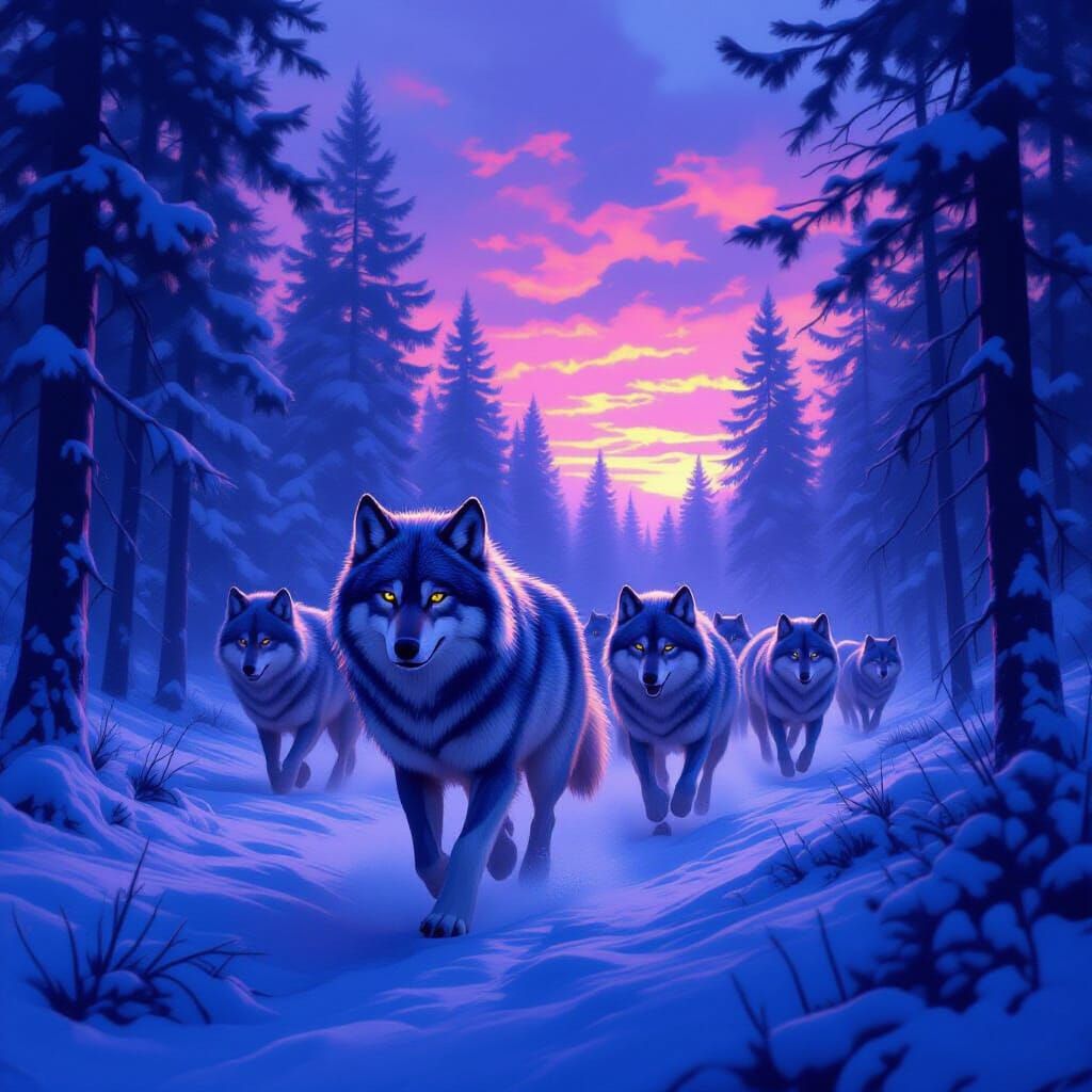 Northwestern Wolf Pack in Twilight Forest