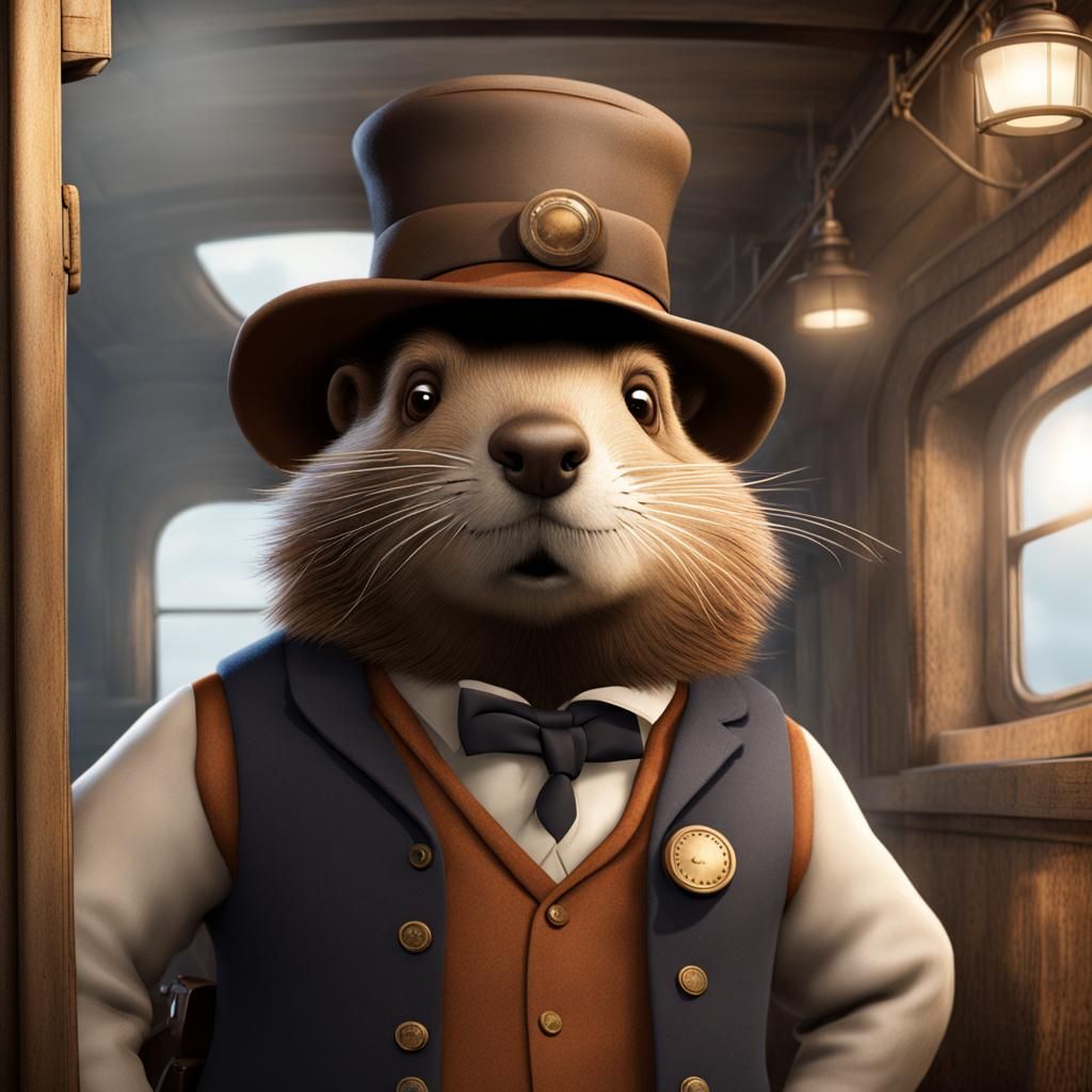 Beaver Conductor on the Underground Railroad