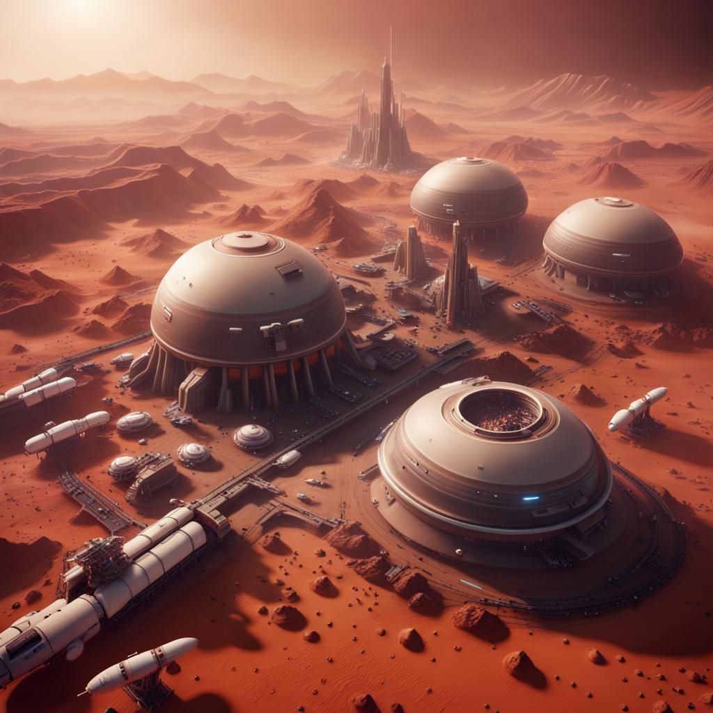 Mars Colony Research Facility