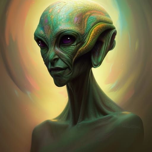 A scary shapeshifting alien