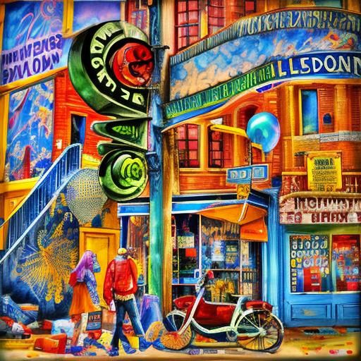 Photorealistic Street Graffiti Art