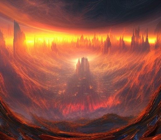 Chaotic Fifth Dimension: Abstract Quantum Realm