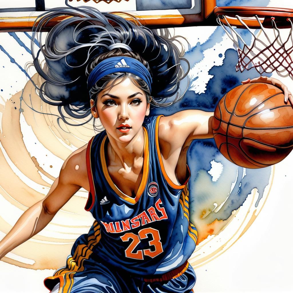 Female basketball player
