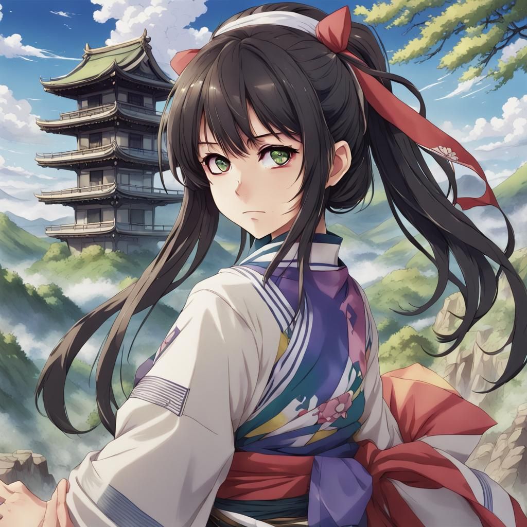 Anime Style Artwork: No Ethnic Borders