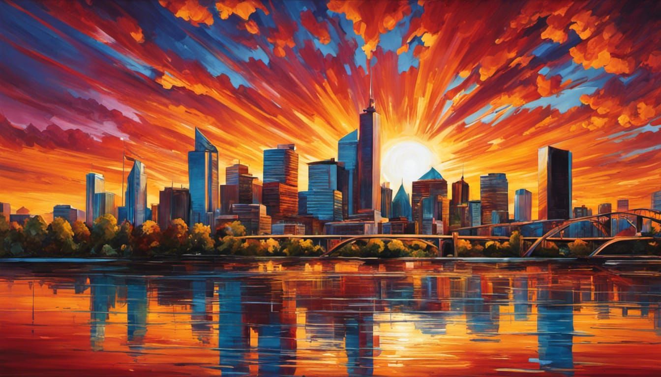 Edmonton, Alberta Canada Skyline 🇨🇦