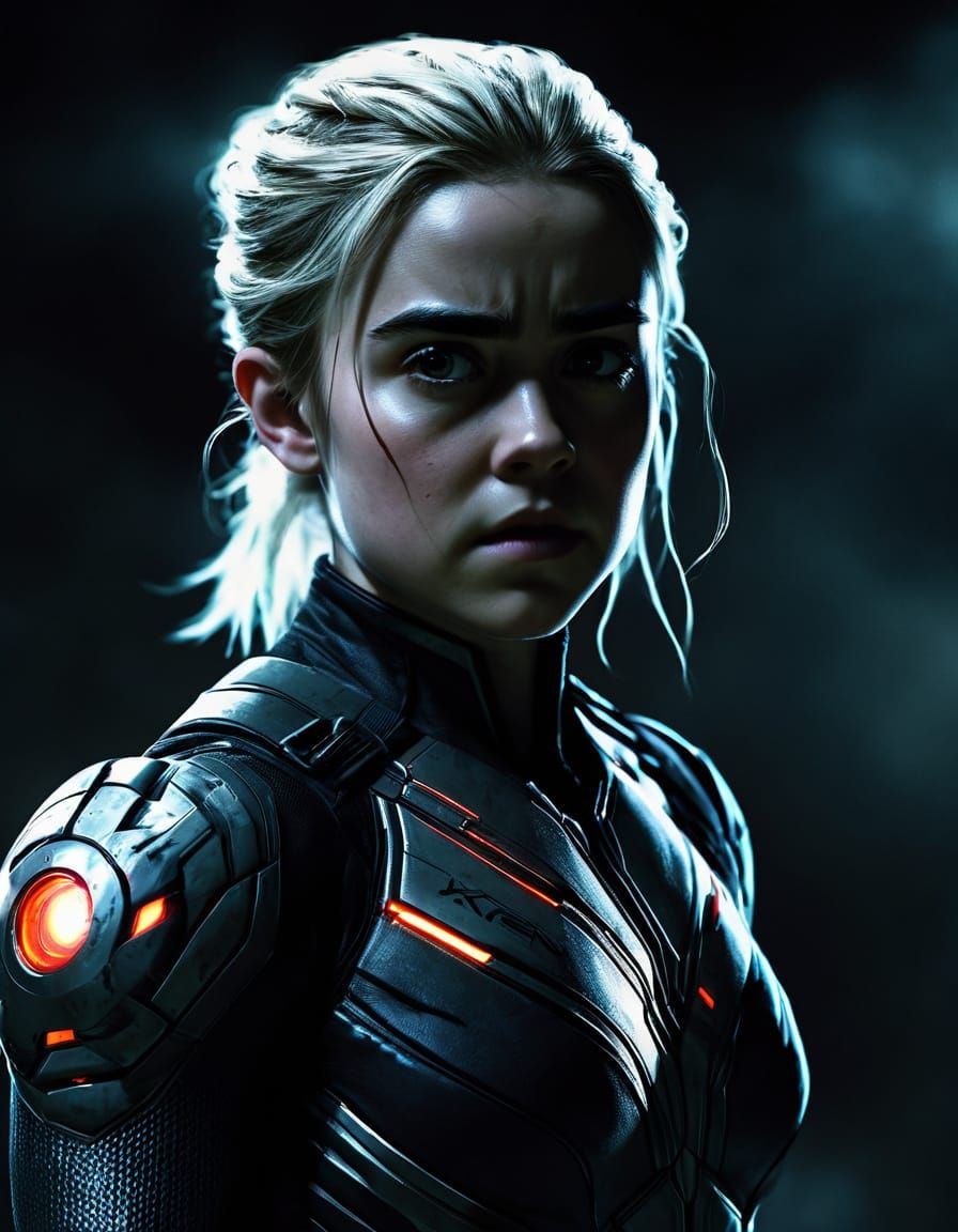 Kiernan Shipka as Rogue, X-Men Superhero in Cinematic Comic ...