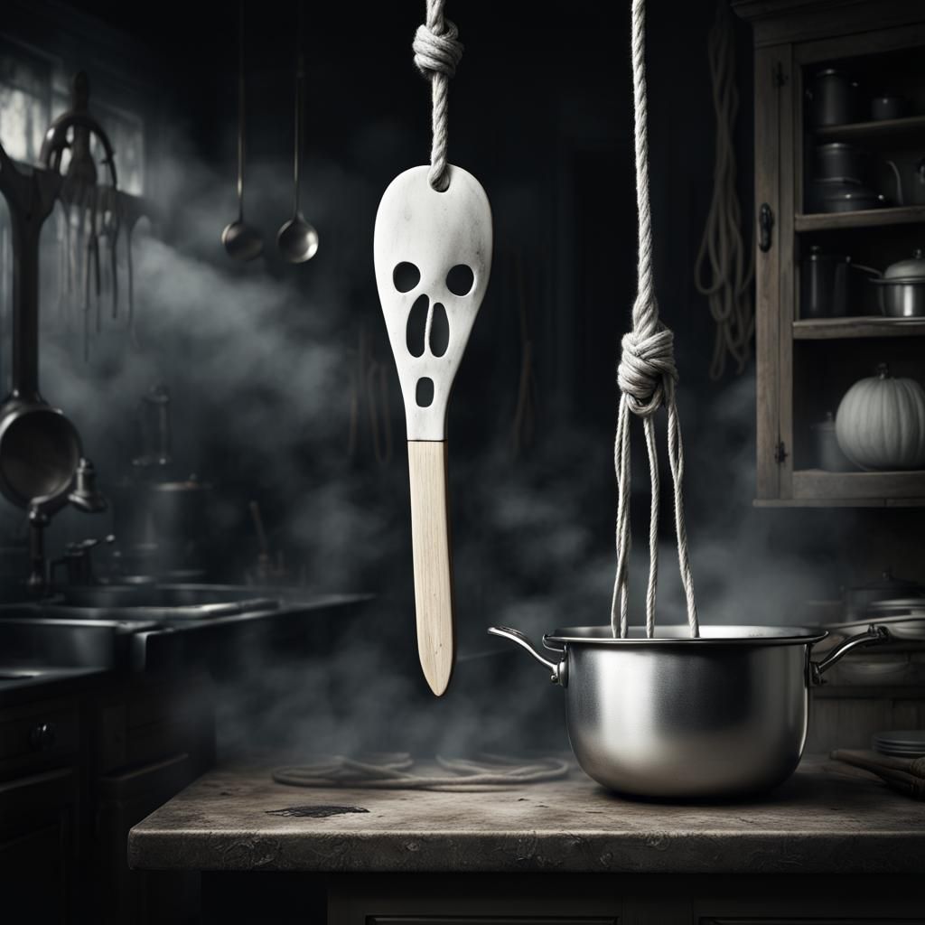 Corrupt Ghost Spatula in Haunted Kitchen