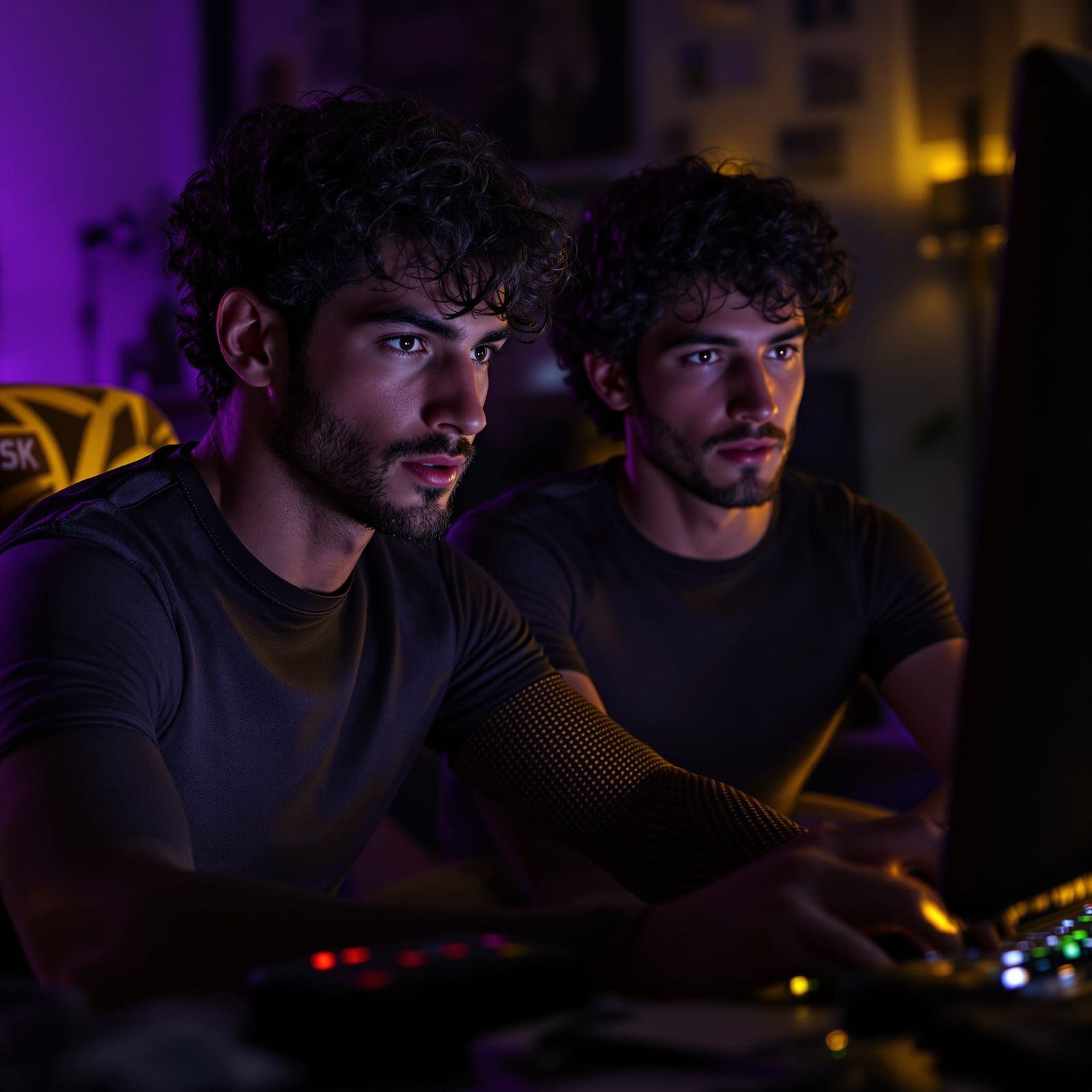 Twin Brothers Gaming Live Stream Cinematic Art