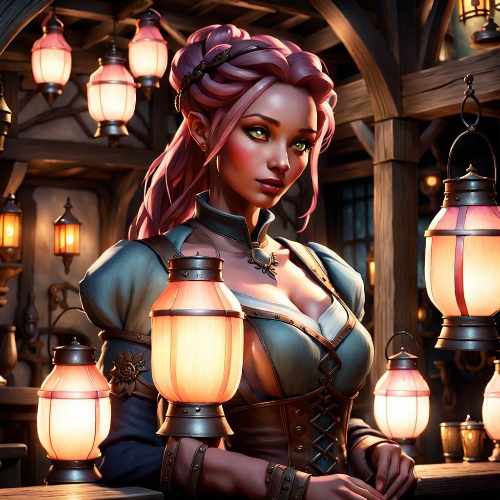 As you enter The Rusty Kettle Tavern in Redbrook Village, al...