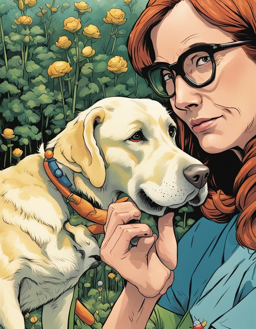 A Woman and Her Dog's Secret Life