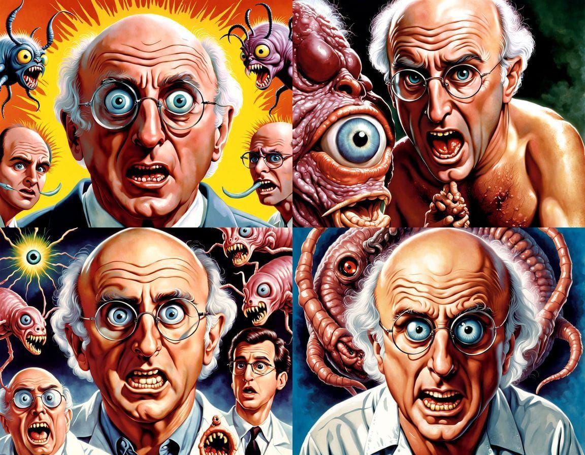 Grotesque 1960s Monster Attacks in a Surreal Horror Film