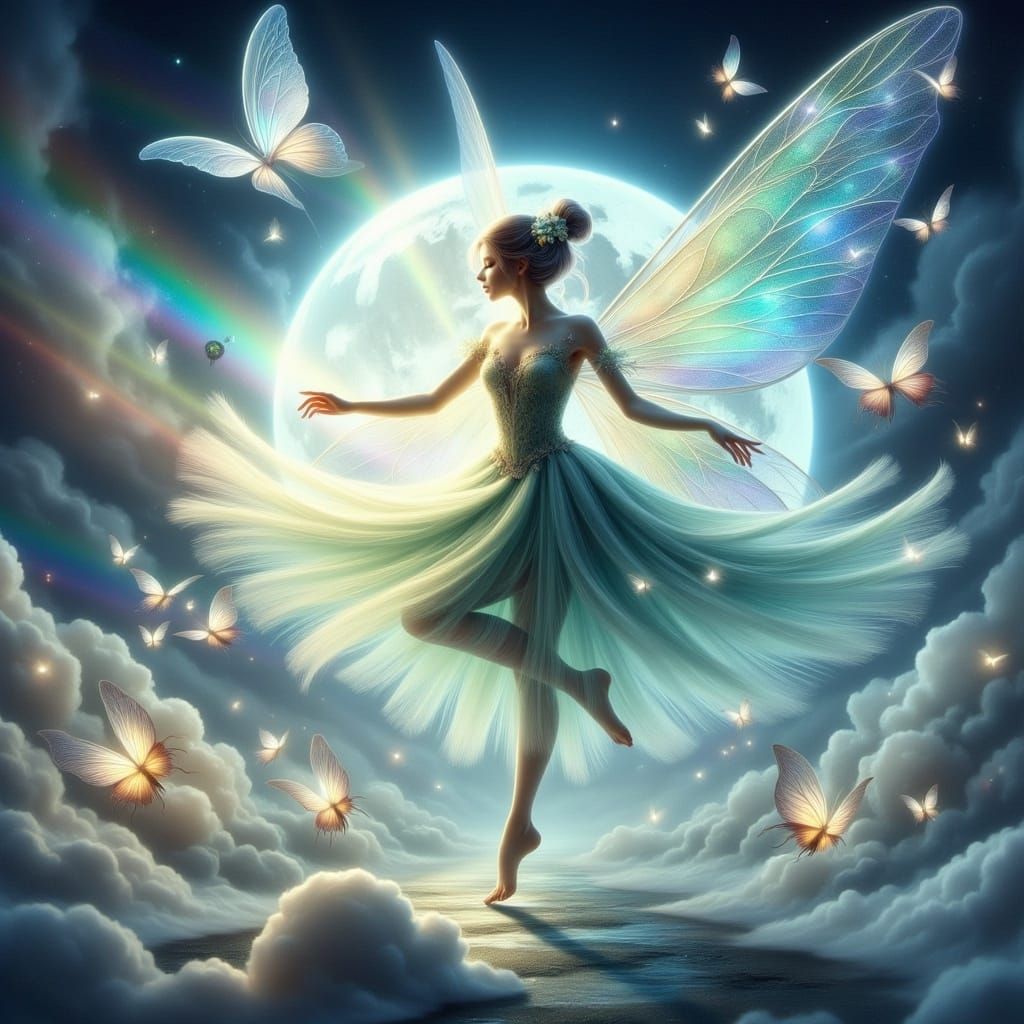 Ethereal Tooth Fairy Digital Art