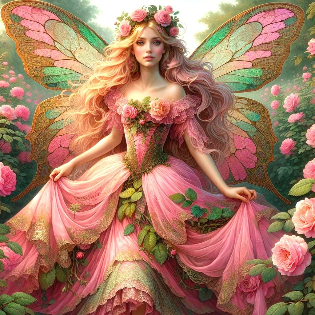 The Wild Rose Fairy