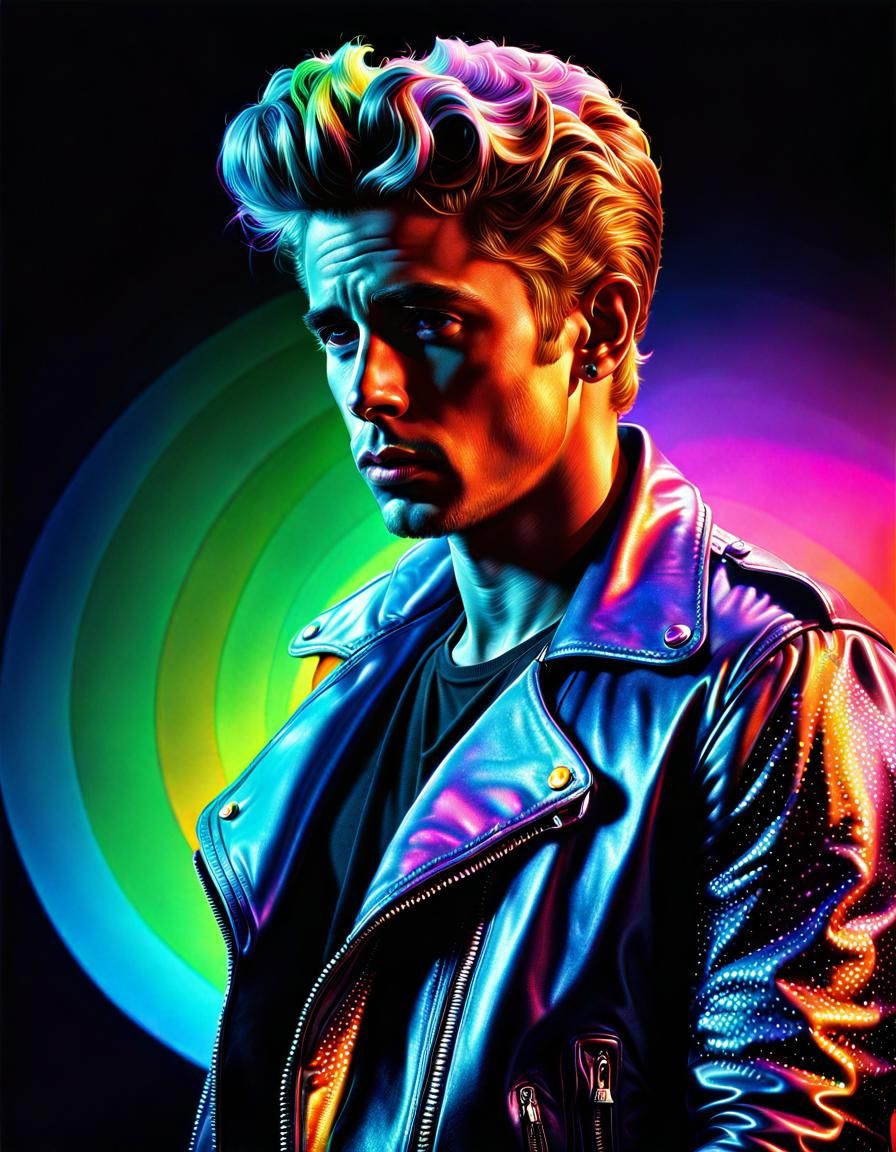 Austin Butler as James Dean