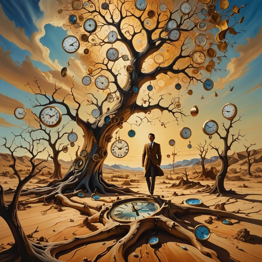 Surrealism. Choose your time from the tree