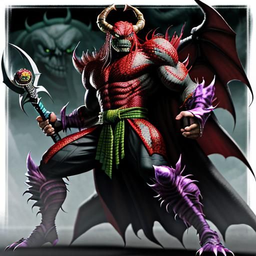 Ultimate Drako: Live-Action Hybrid Villain from TMNT