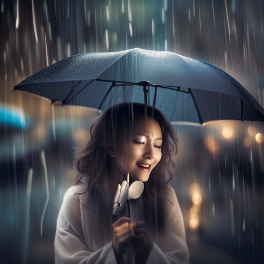 Heavenly Sunshine Beams Through Clouds in Soft Focus