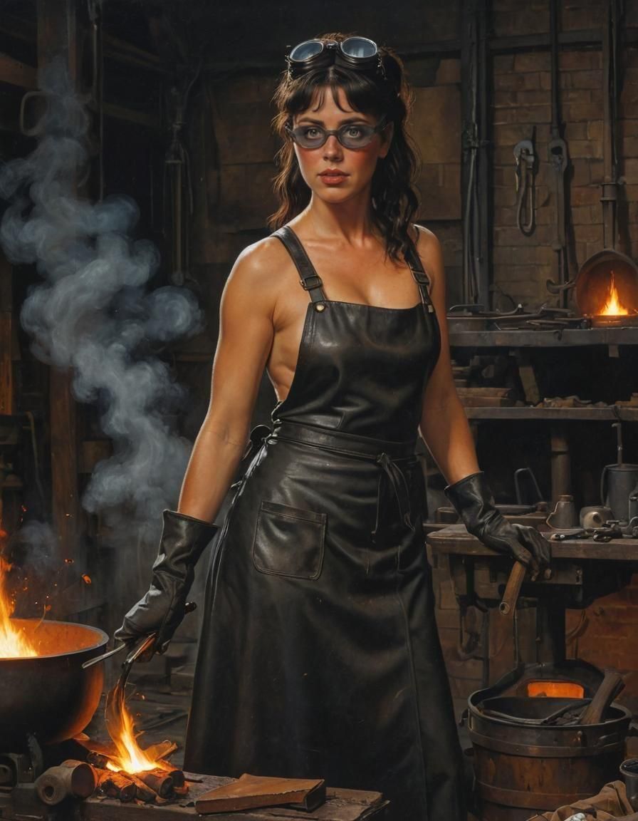 "Lady Blacksmith" Magazine