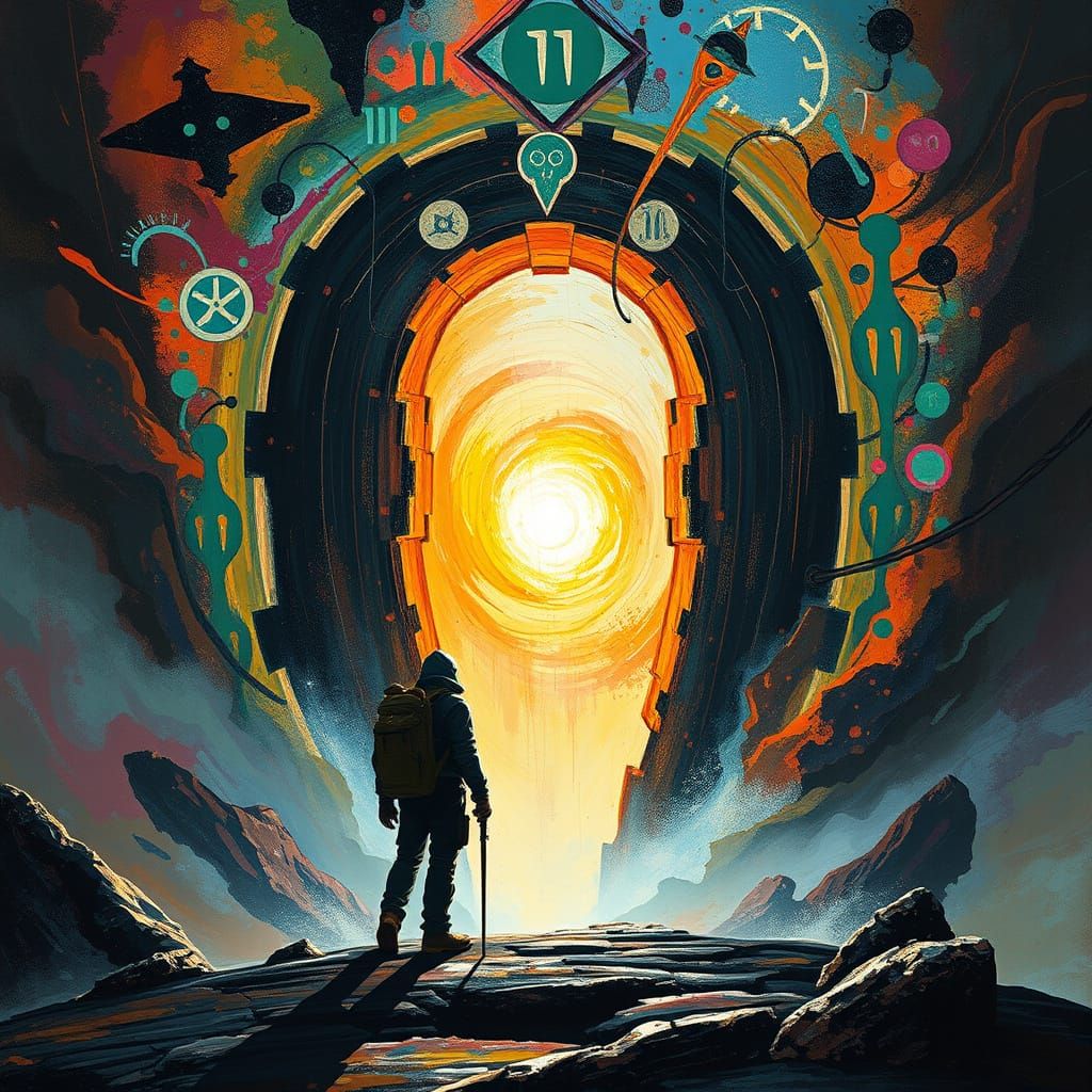 Epic Gateway to Another Dimension