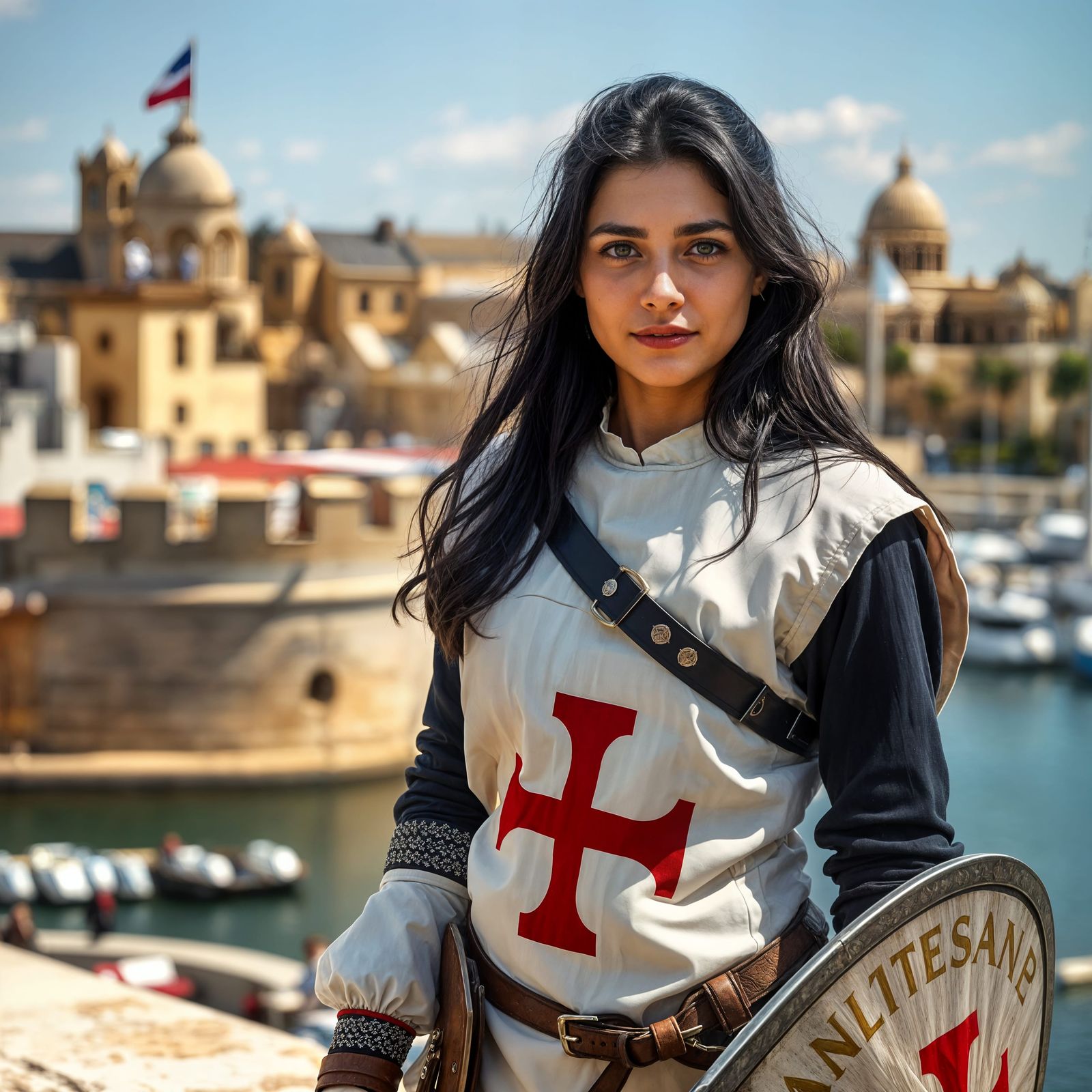 Maltese Knightess in Valletta