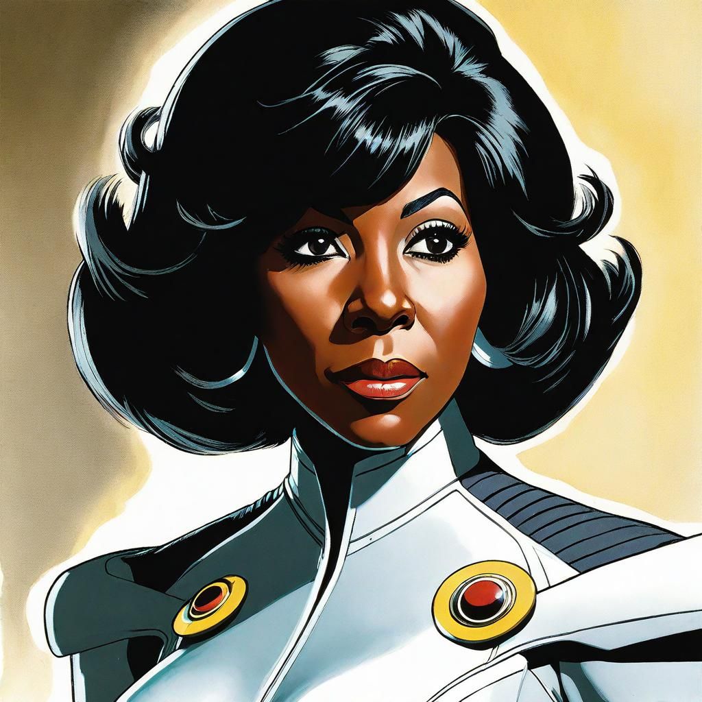 Captain Carol Freeman. Retro Trek