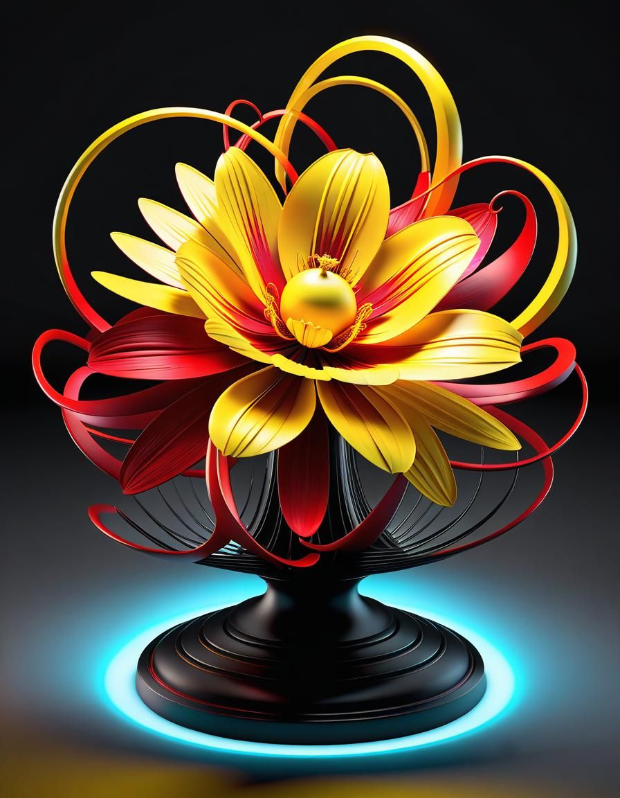 Beautiful Futuristic Bloom