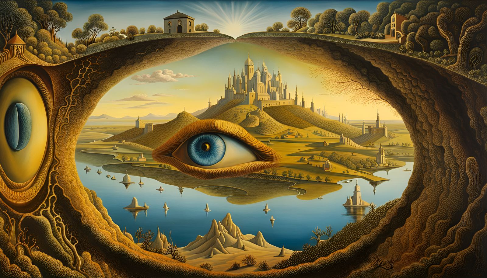 “Surrealism in the eye of Salvador Dali AImagined by Remedios Varo (1)”