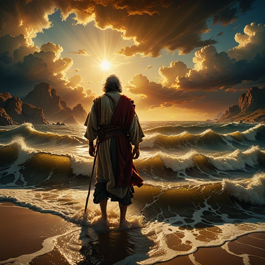 Moses Commands the Red Sea: Biblical Epic