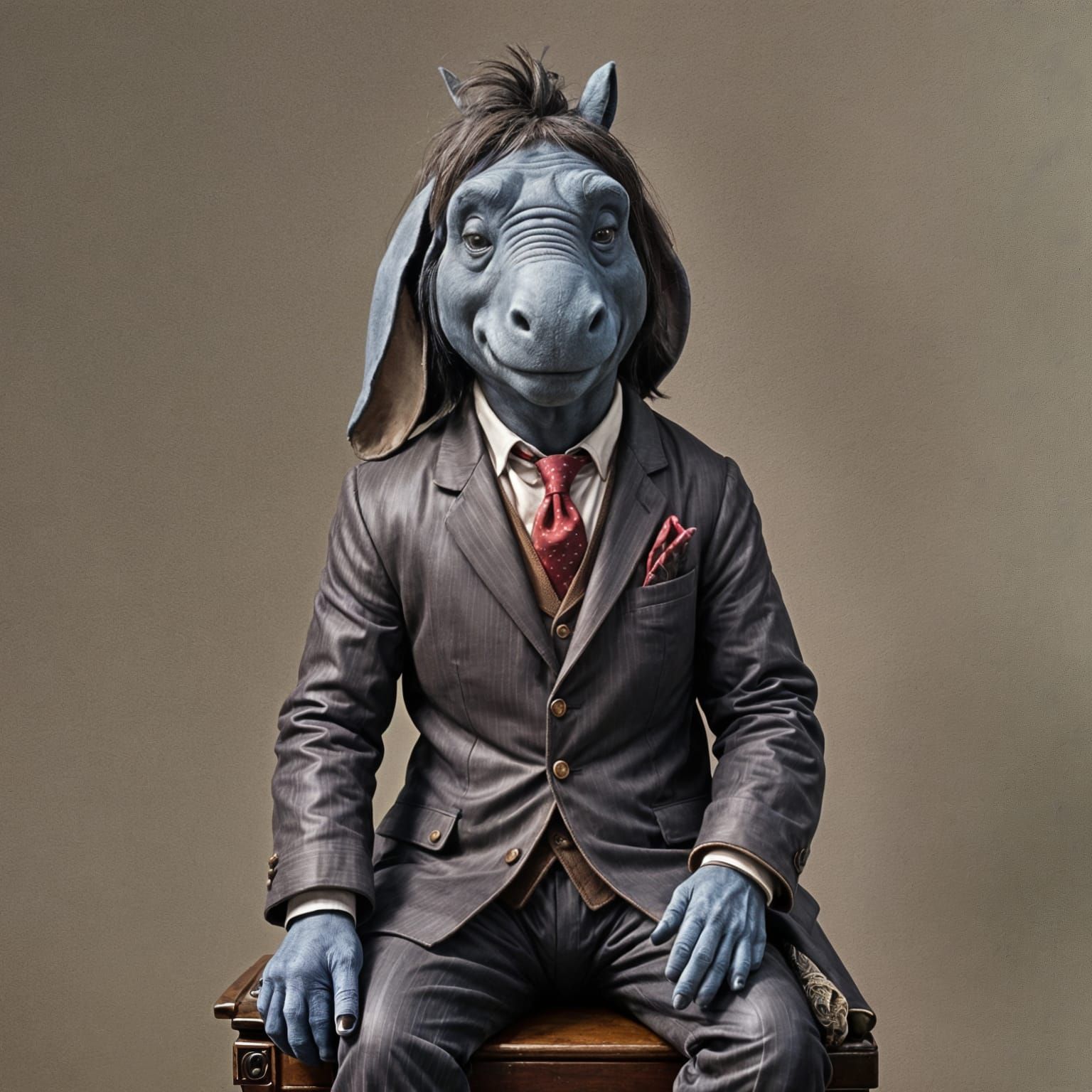 Eeyore in a Gentleman's Club