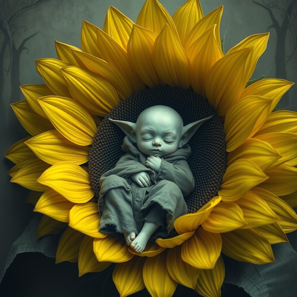 Goblin's Nap: Sunflower Dream in Sleepy Hollow