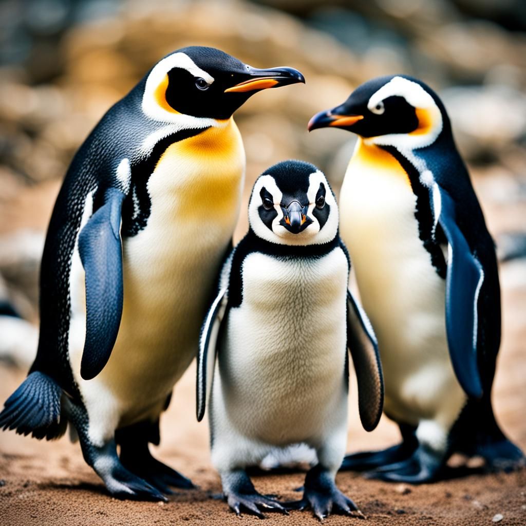 Penguins in Natural Light: Professional Photography