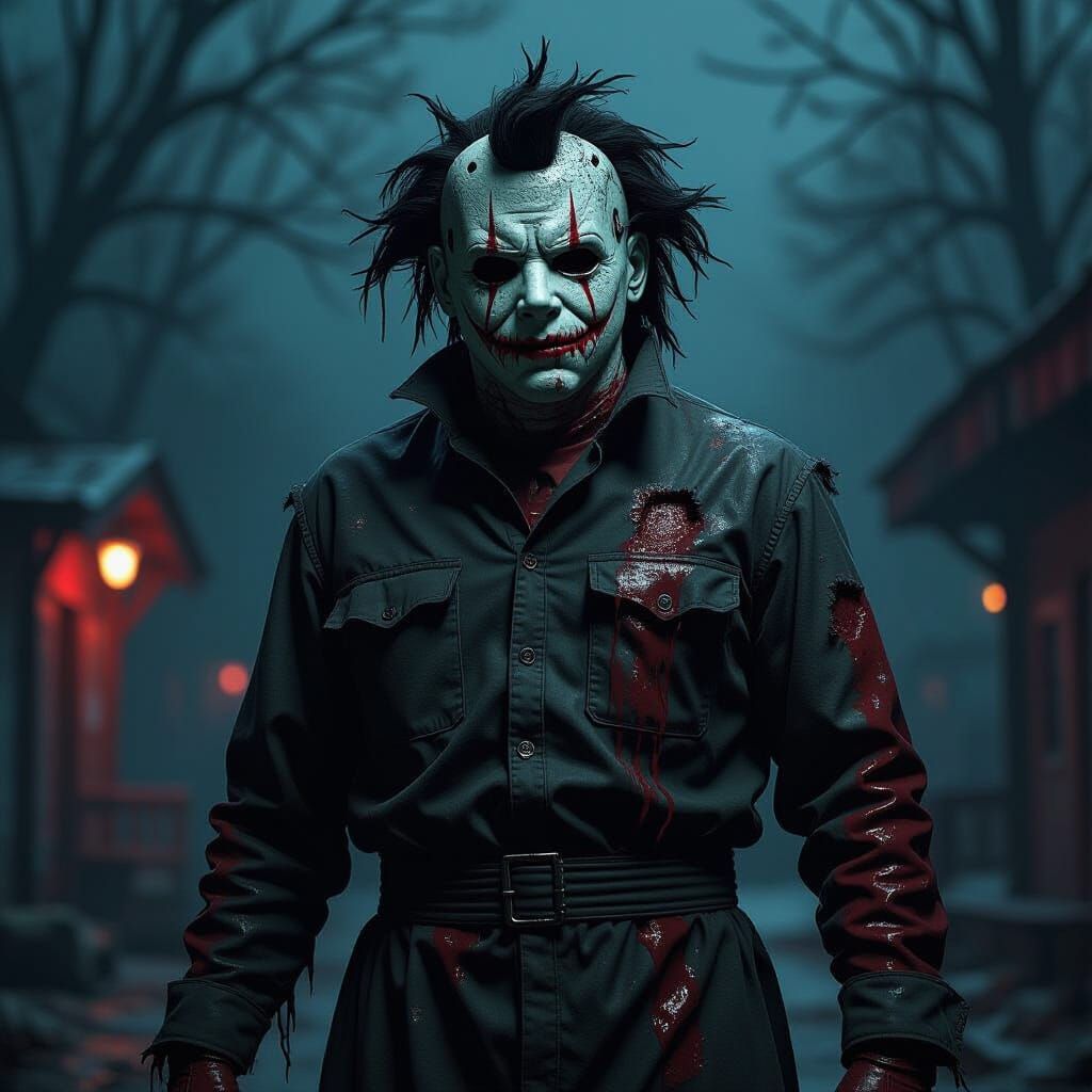 Horror Hybrid: Myers, Krueger, Pennywise Creature in Carniva...