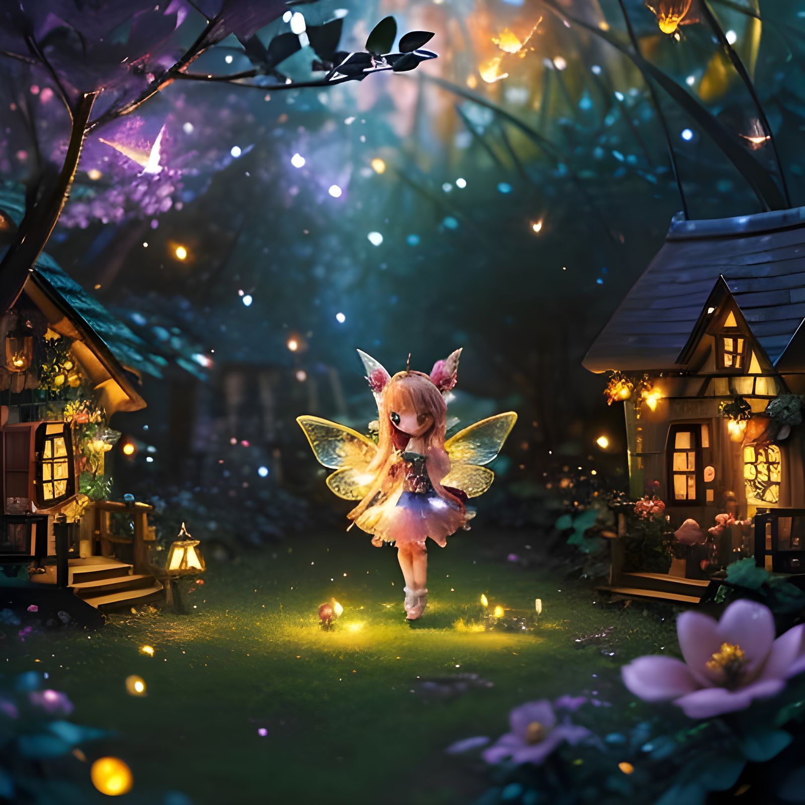 Chibi Fairy Village