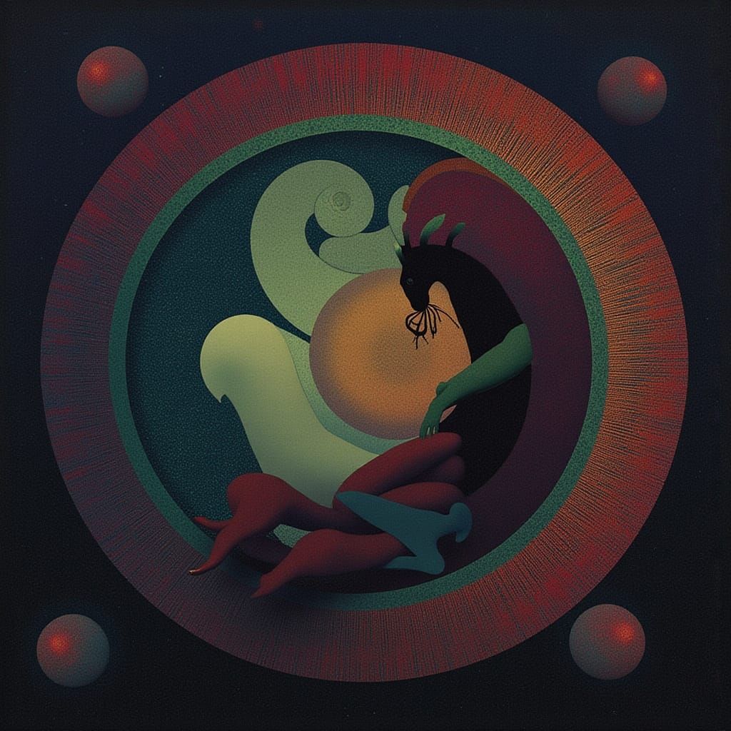 Kaleidoscope Vision of Terminal Lucidity