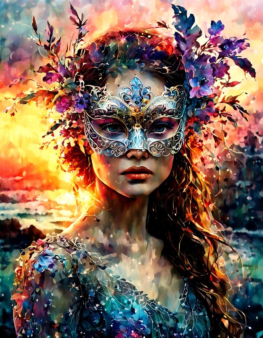 Masquerade ball mask