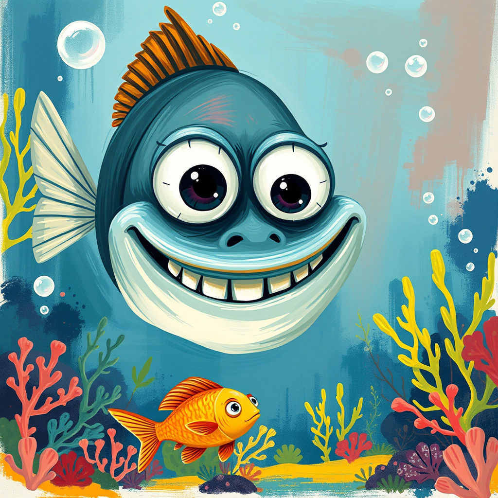 Big fish eats little fish