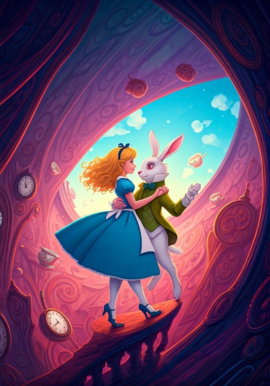 Dreamlike Waltz in Whimsical Wonderland