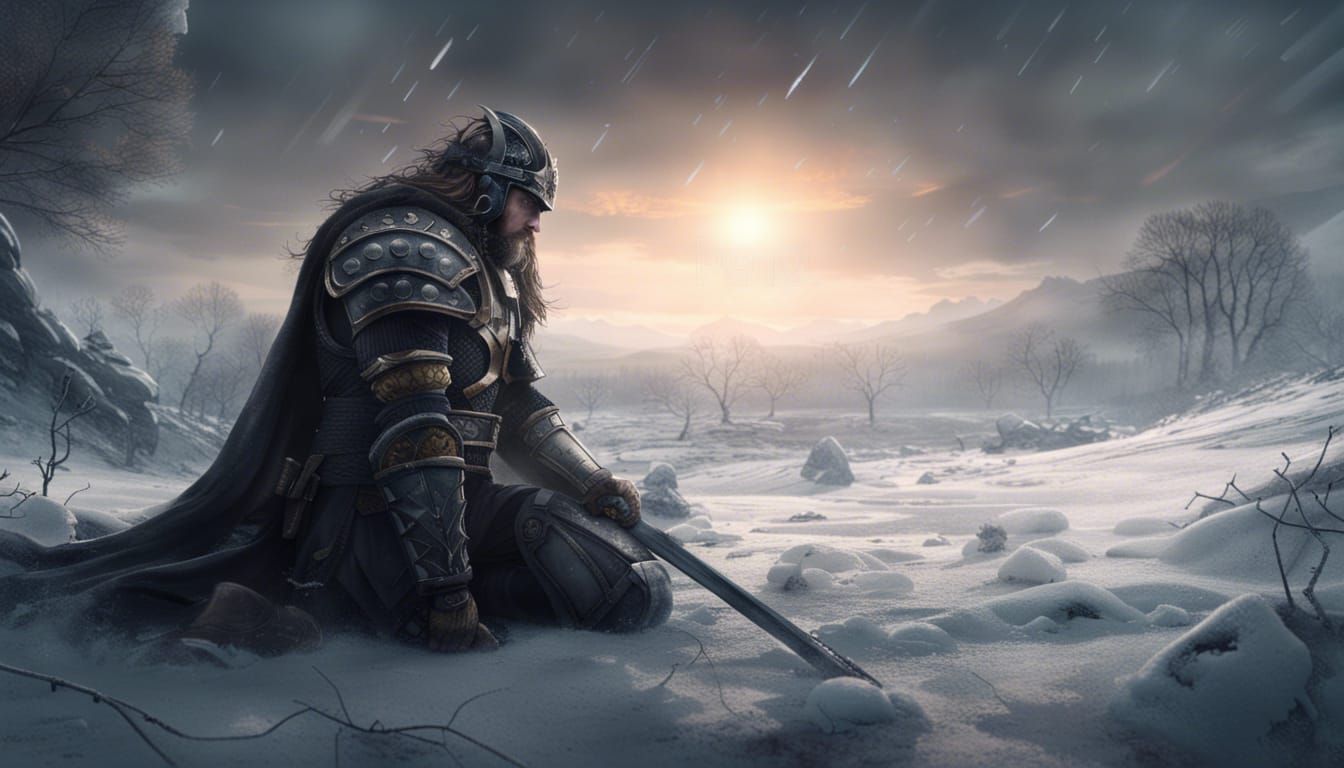 Fallen, but not defeated.